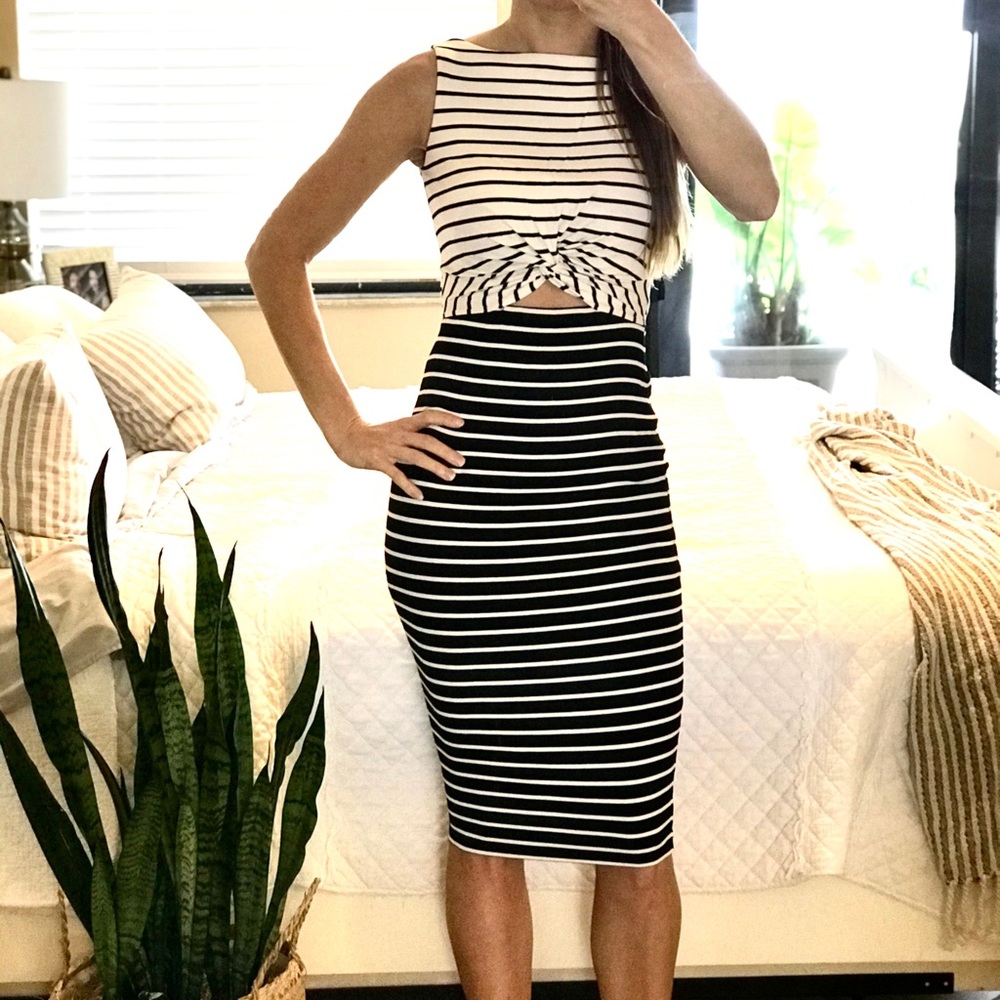 ✨BAILEY 44 Rabbit Hole Striped dress